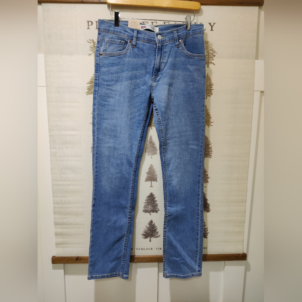 Levi’s 511 Slim Stretch Jeans Medium Wash Blue – Size 28x28